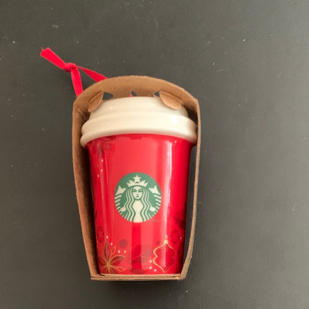Starbucks 2013 Red Cup Ornament Cup